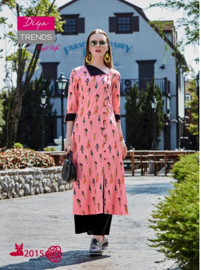 Purple City 2 Long Party Wear Kurti Catalogue
