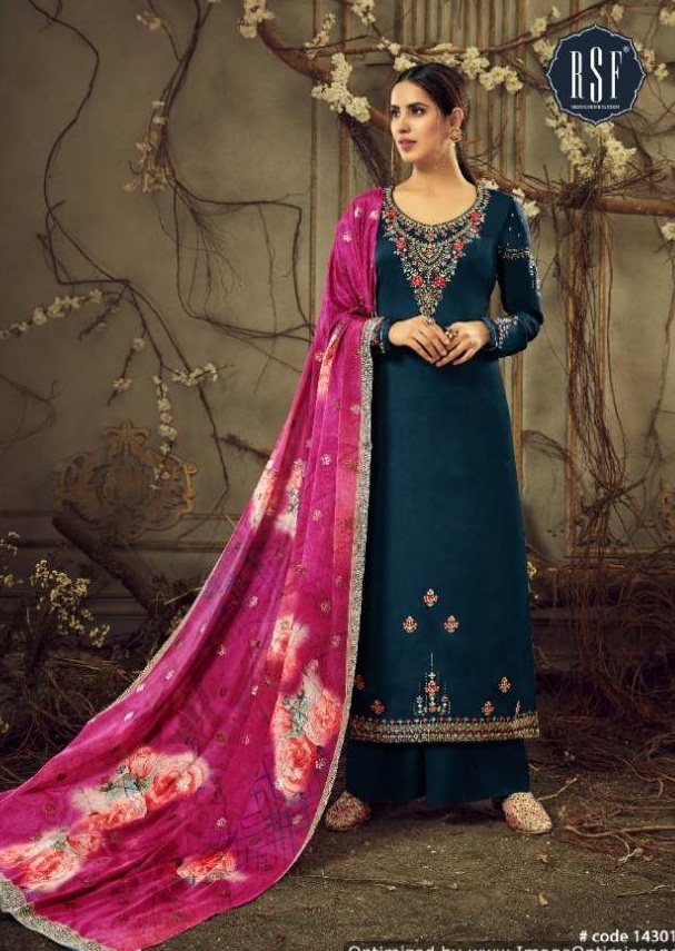 Rsf Present Suzen Designer Dress Material Collection.