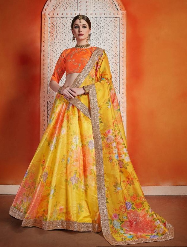 Arya Present Arya Florals Vol 3 Heavy Designer Lehenga Collection.