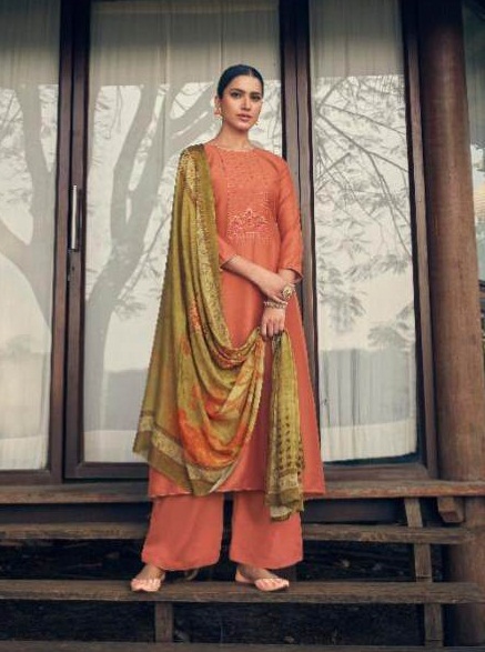 Angroop Present Emerald Designer Dress Material Collection.