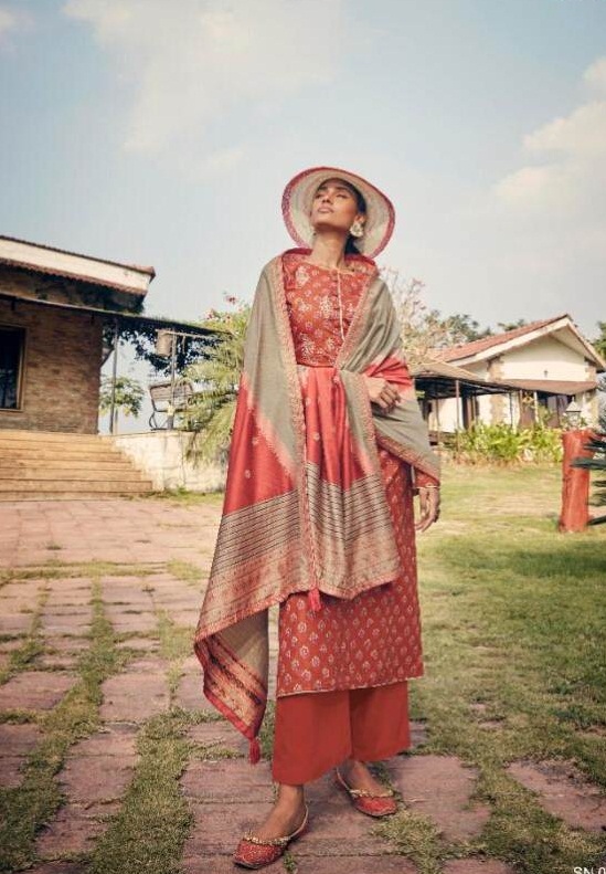 Angroop Present Annabel Dress Material
