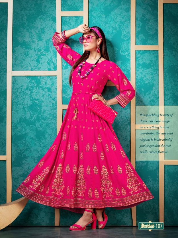 Ft Presents  Mashkali  Long Kurti Collection