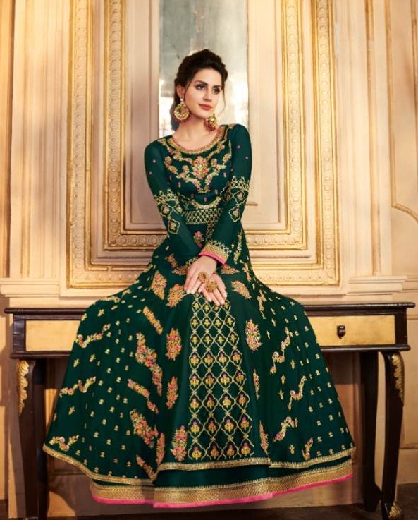 Arihant Present Saira Faux Georgette Wedding Wear Salwar Suits