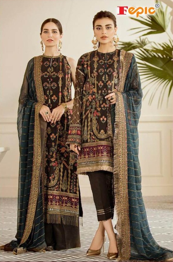 Fepic Present Rosemeen Brq Pakistani Salwar Suits