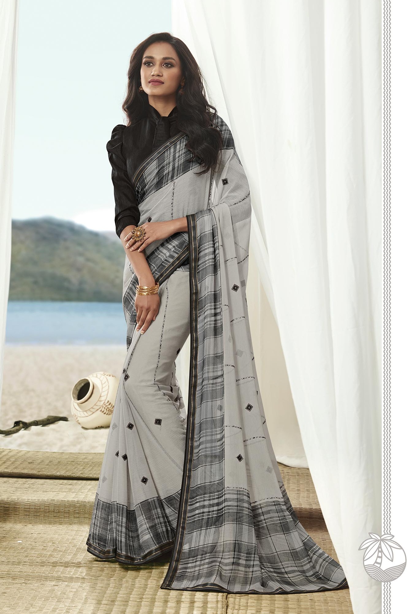 Sanskar Present Nayna Vol 6 Georgette Sarees Catalogue
