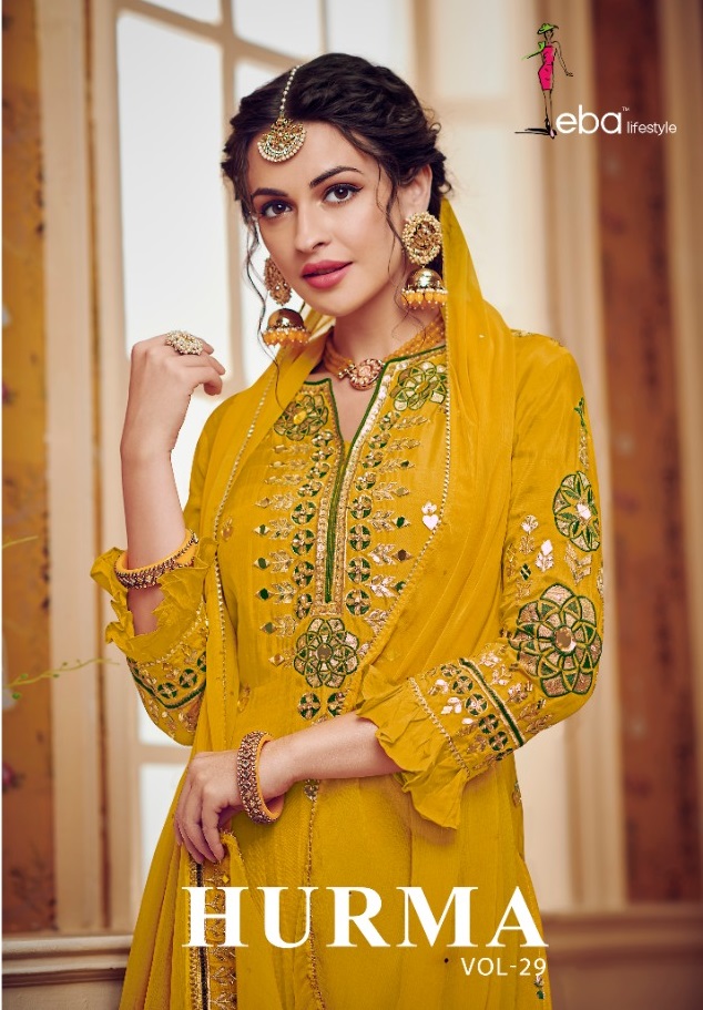 Hurma Vol Vol 29 Heavy Salwar Suits Collection.
