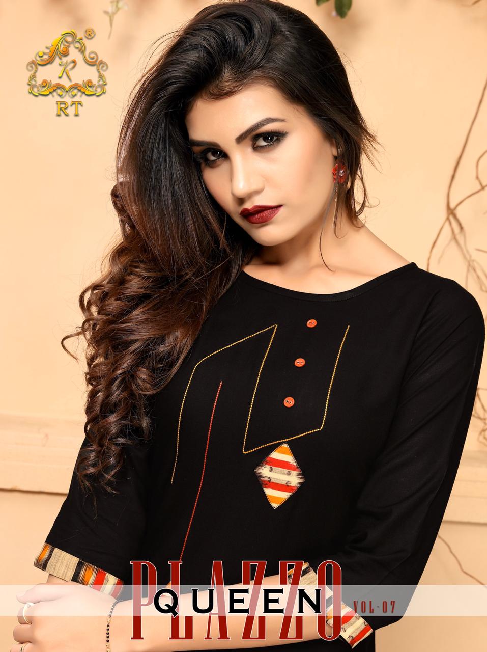 Rijiya Trends Present Plazzo Queen Vol 7 Kurtis Catalogue