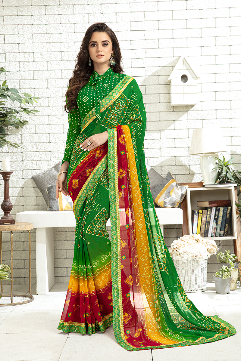 Sanskar Present Nach Baliye Vol 2 Georgette Sarees Catalogue