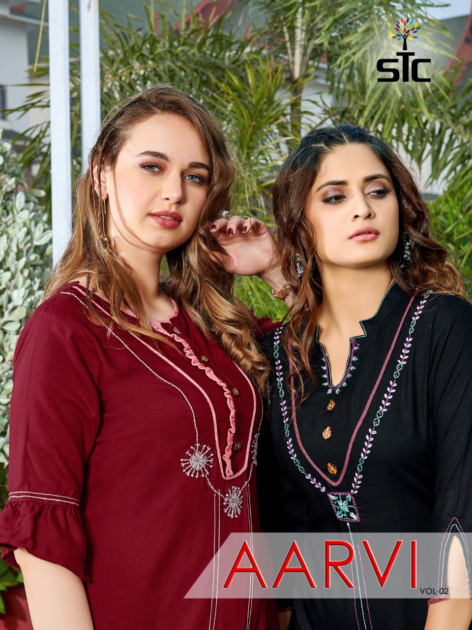 Stc Present Aarvi Vol 2 Kurtis Catalogue