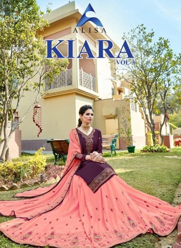 Alisa Present Kiara Vol 3 Embroidered Salwar Suits