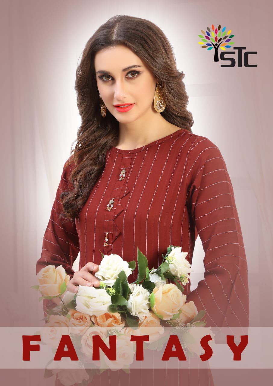 Stc Present Fantasy Kurtis Catalogue
