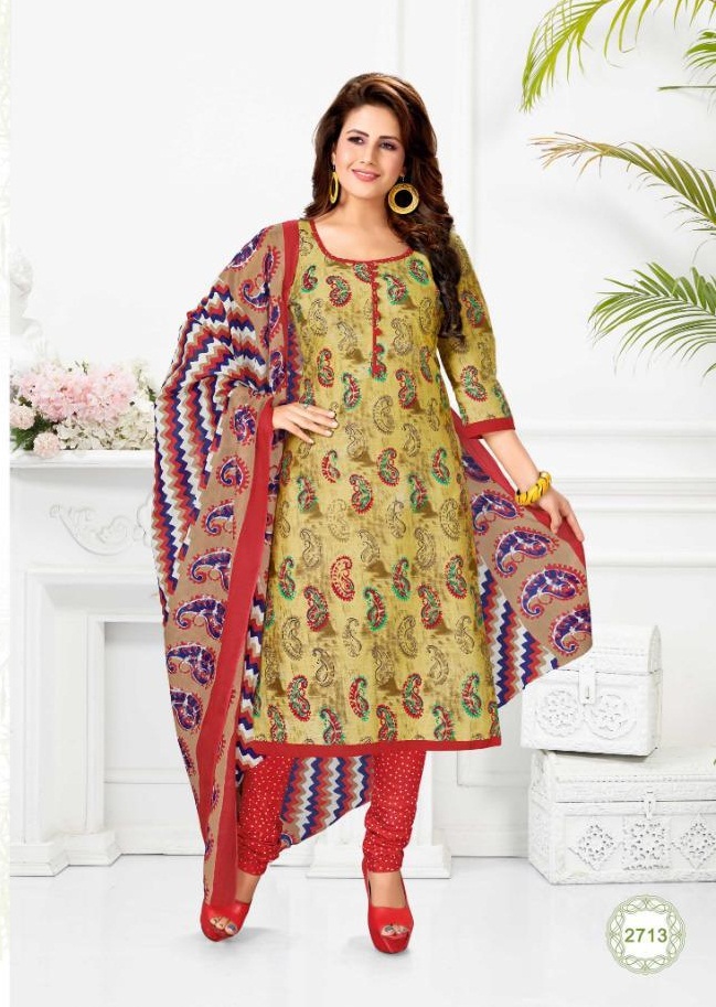 Cotton Pluse Presents Meera 27 Printed Pure Cotton Dress Materials