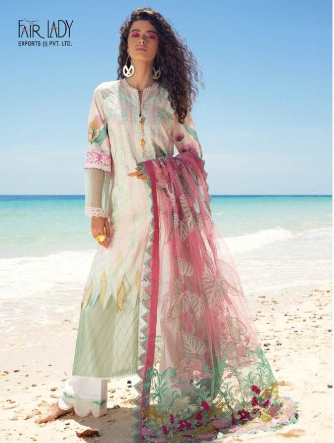 Fair Lady Presents Rang Rasiya Collection Of Pure Lawn Cotton Pakistani Suits