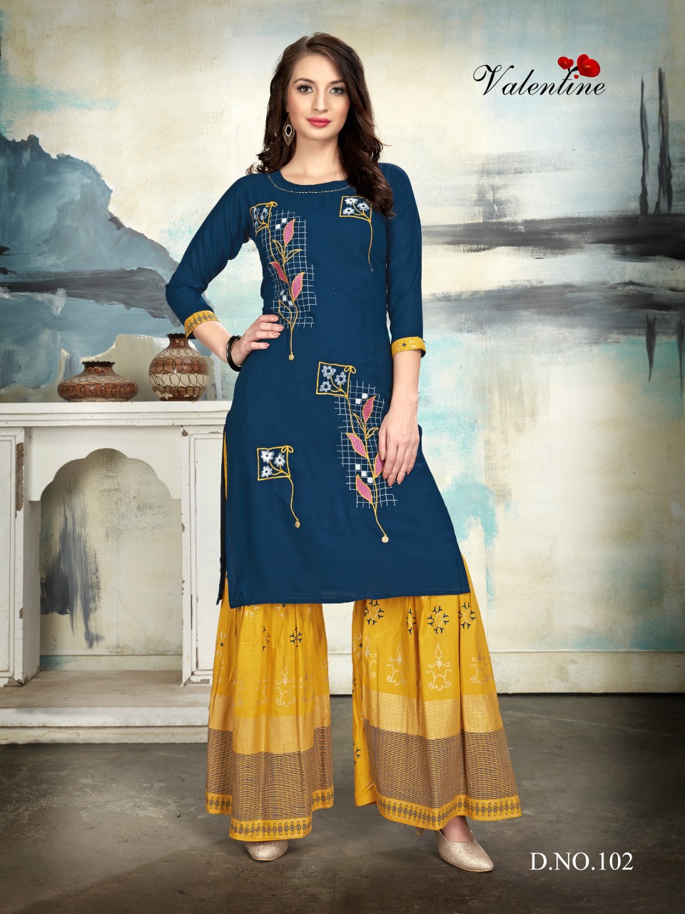 Fashion Talk Presents Rivaaz Vol 1 Kurtis With Sharara Catalogue