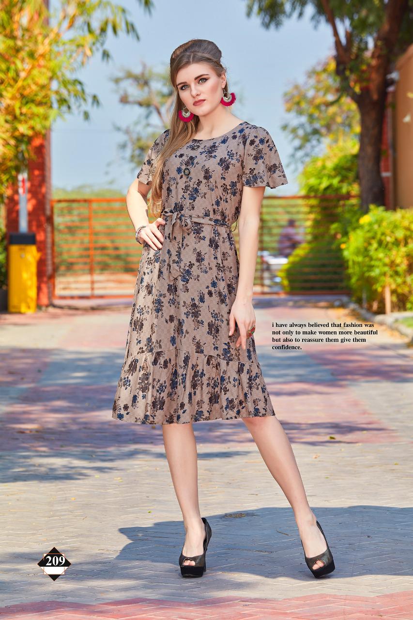 Rayon short kurtis cheap