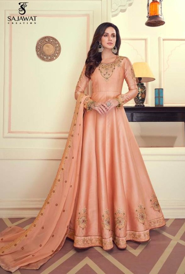 Sajawat Presents  Mandora  Vol 1  Festive Wear Ready Made Suit