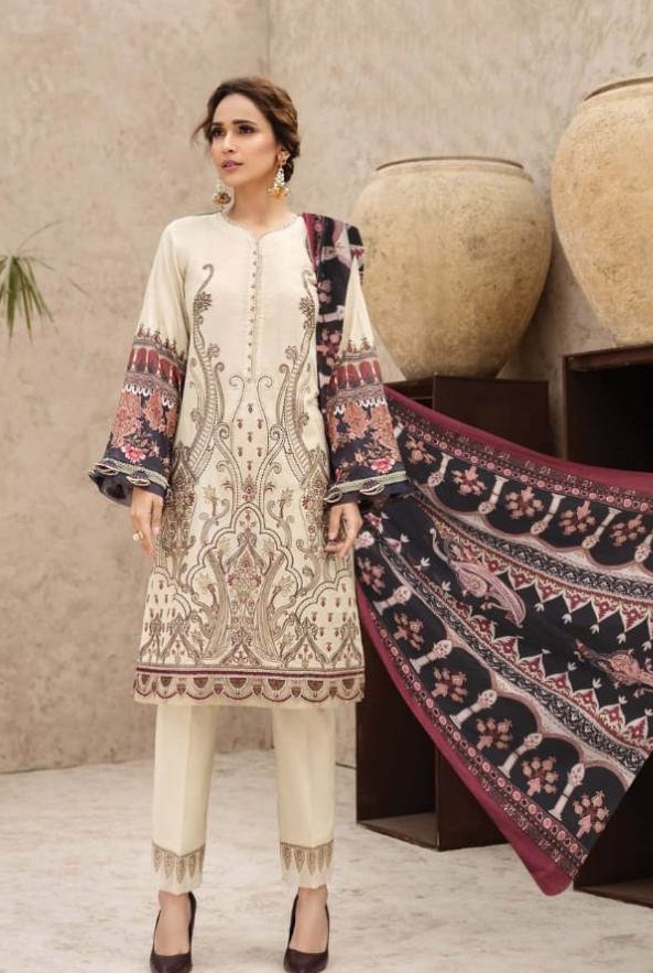 Sana Safinaz Presents  Kurnool  Vol 5 Th  Edition  Karachi Dress Material