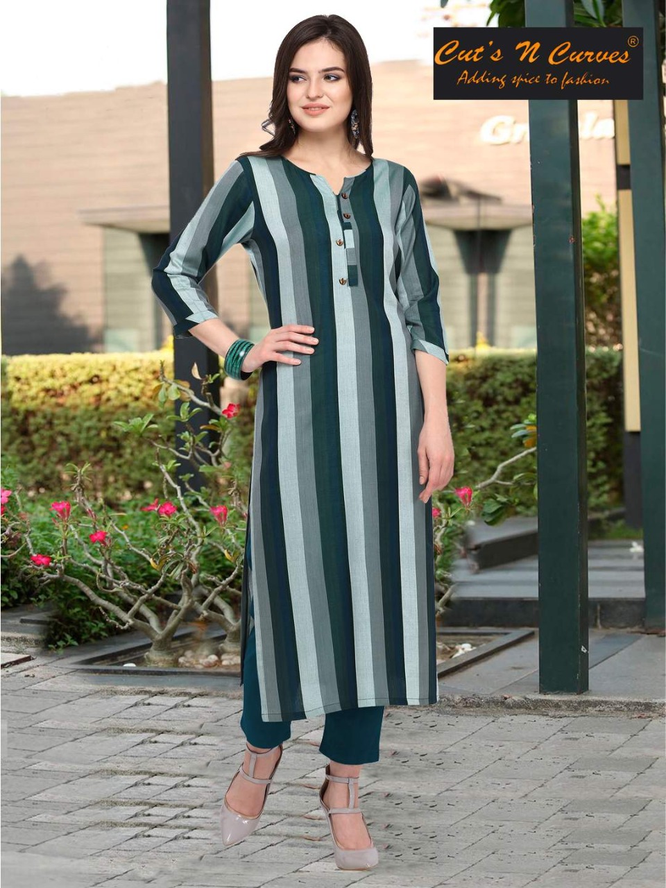 Party Wear Chiffon Kurtis, Size: L at Rs 1265 in Mumbai | ID: 25270457362