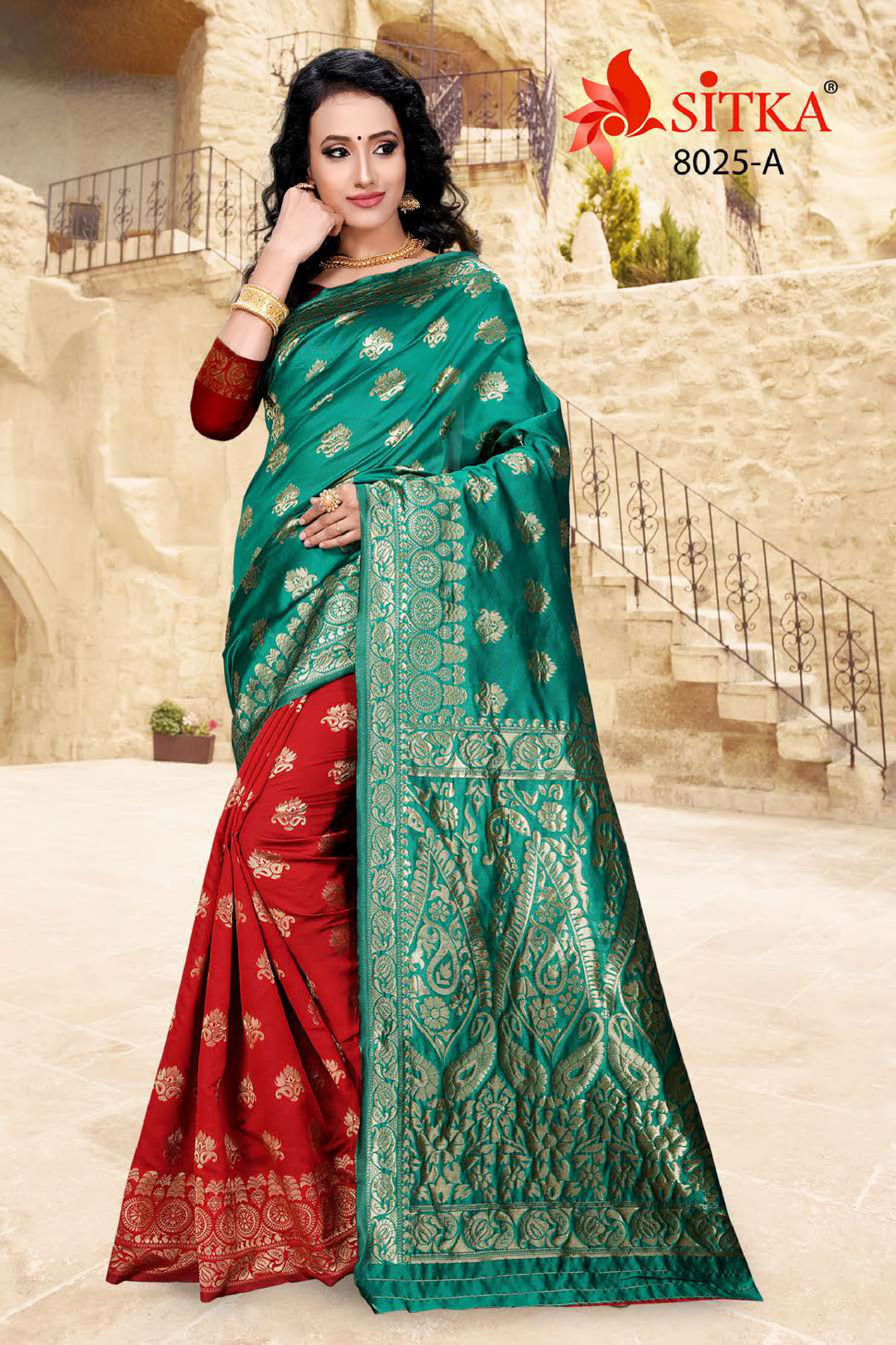 Sitka Presents Taal 8025  Saree Collection