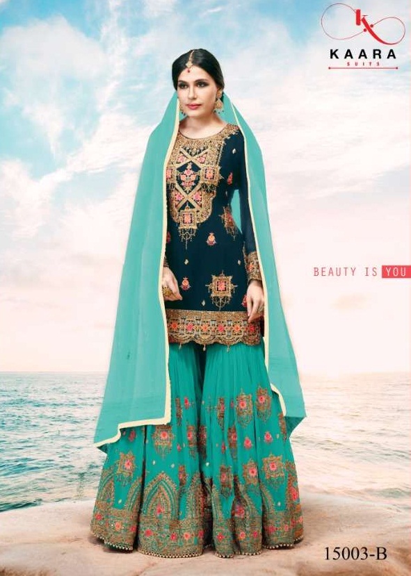 Kaara  Presents Ghoomar Designer Salwar Suits