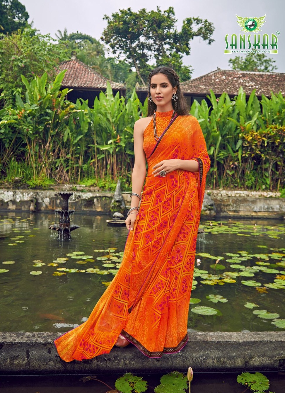 Sanskar Presents  Suhane Pal Vol  22  Printed Saree Collection