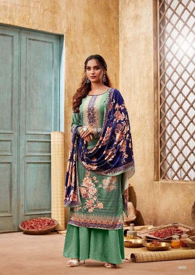 Kesar Presents  Hiraeth  Designer Dress Material