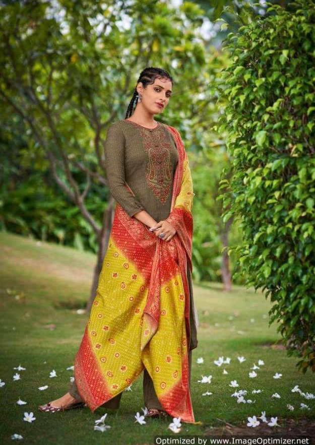 Shahnaz Presents  Gulmohar Vol  4  Designer Dress Material
