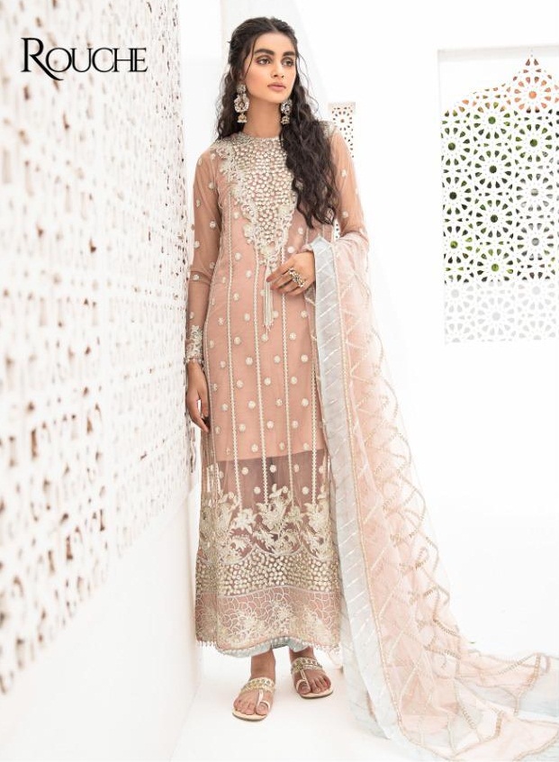 Rouch Presents Qalamkar Designer Pakistani Suits