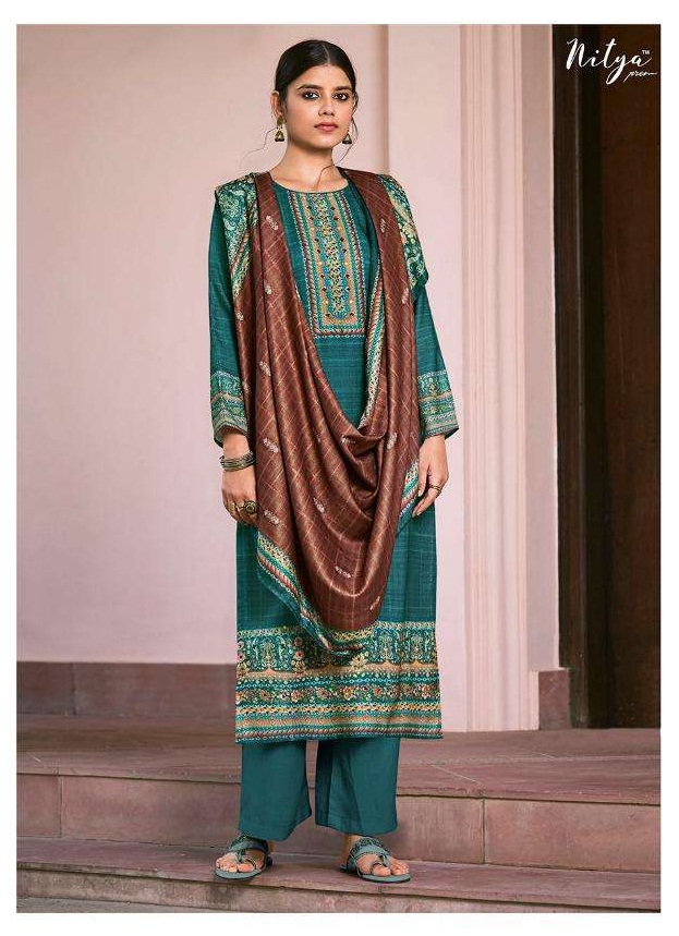 Lt Nitya  Presents Amira  Designer Dress Material