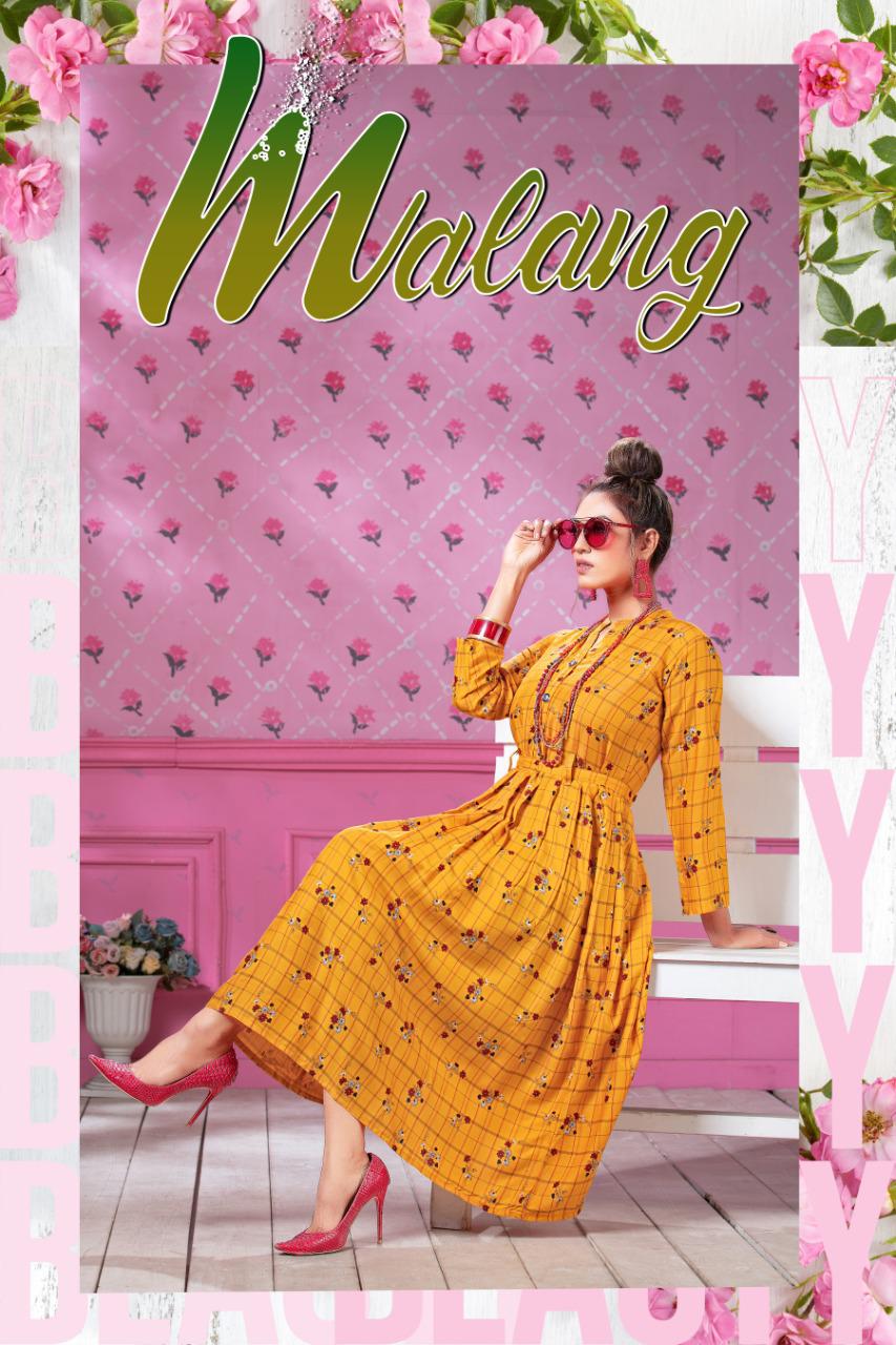 Ft Presents  Malang  Casual Wear Kurti Collection