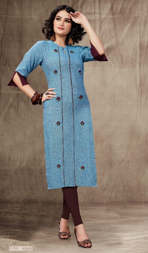 New Collection Of Falak Fency Office Wear Kurtis.