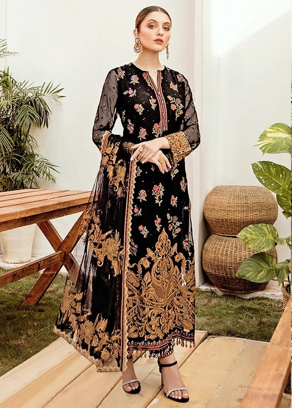 Serene Presents La Fleur Designer Pakistani Suits Collection