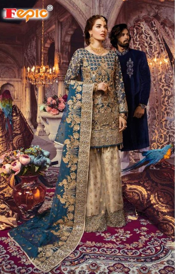 Fepic Presents Rosemeen Brides Blockbuster Pakistani Salwar Suits