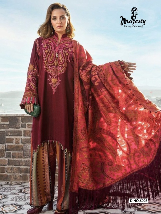 Majesty Presents  Maria B Vol 5 Pakistani Salwar Suits