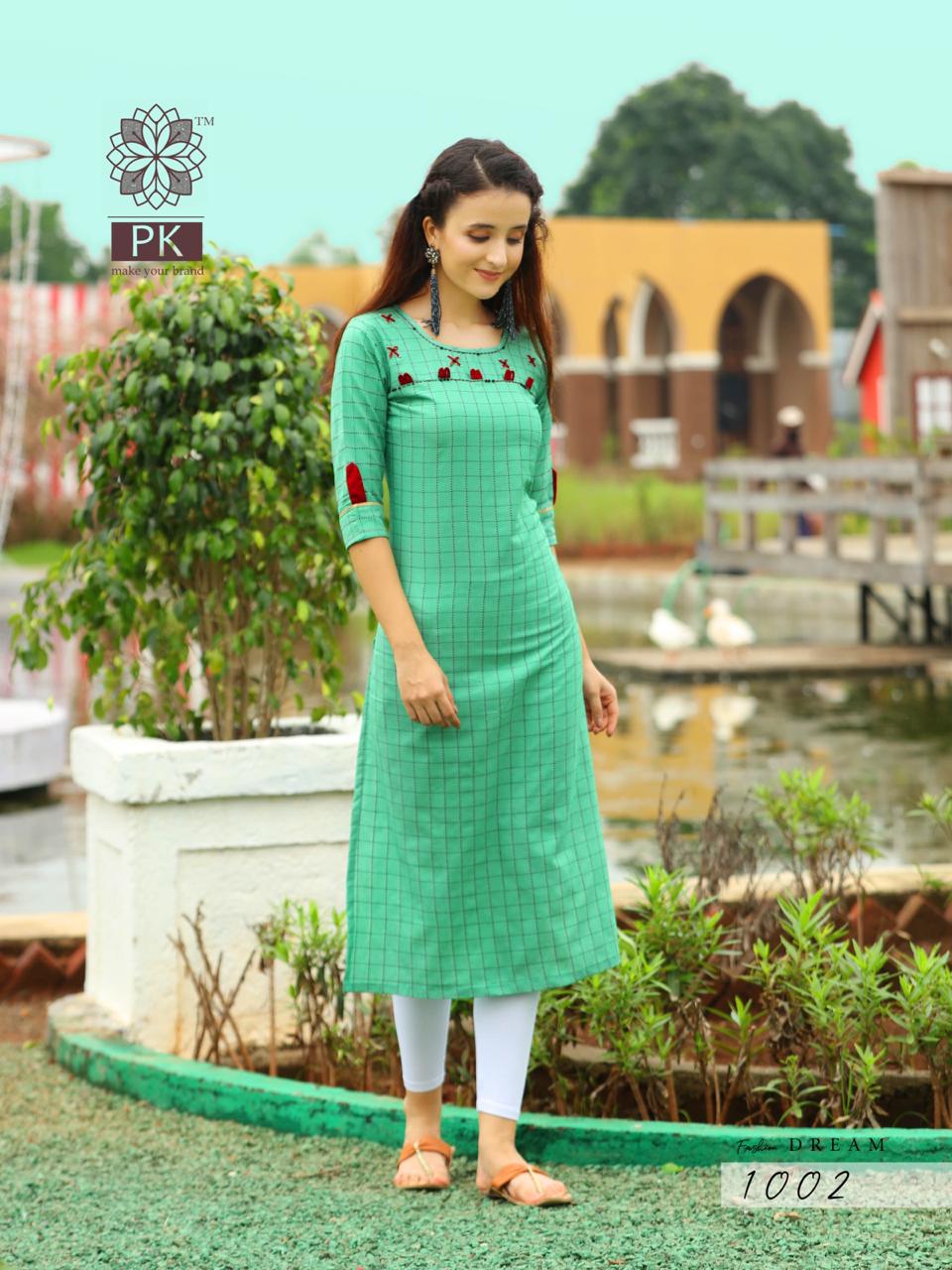 Pk Presents Fashion Dream Vol 1  Casual Wear Stylish Kurti