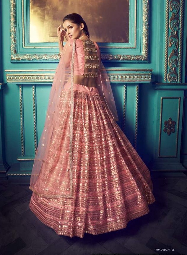 Arya  Presents Cinderella  Vol 7 Designer Wedding Wear Heavy Lehenga