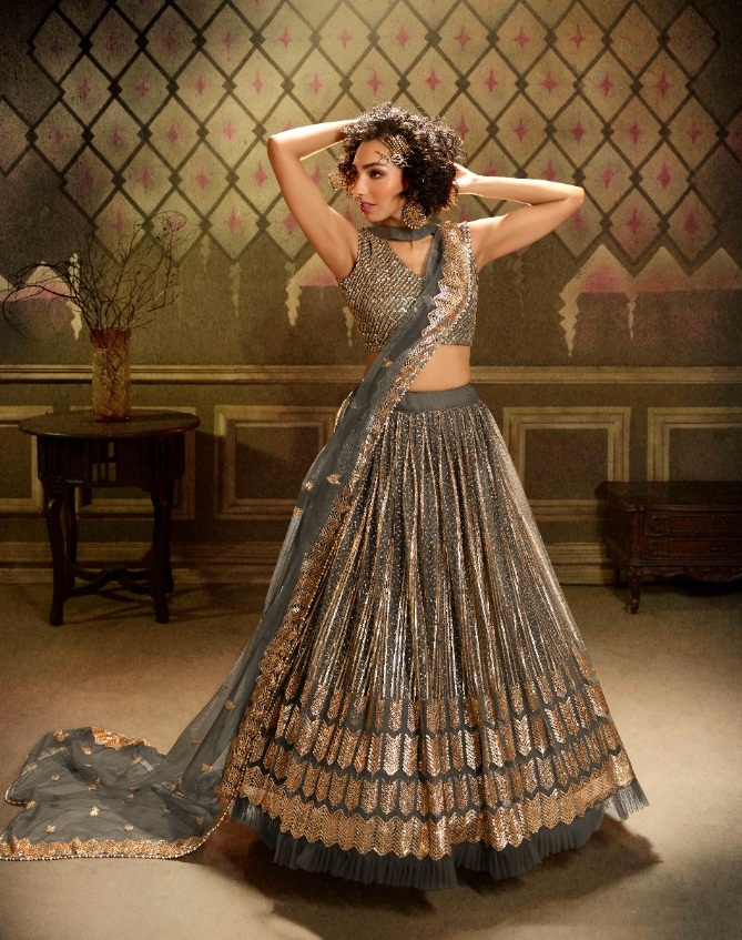 Arya Presents  Cinderella Vol 9 Designer Wedding Wear Heavy Lehenga