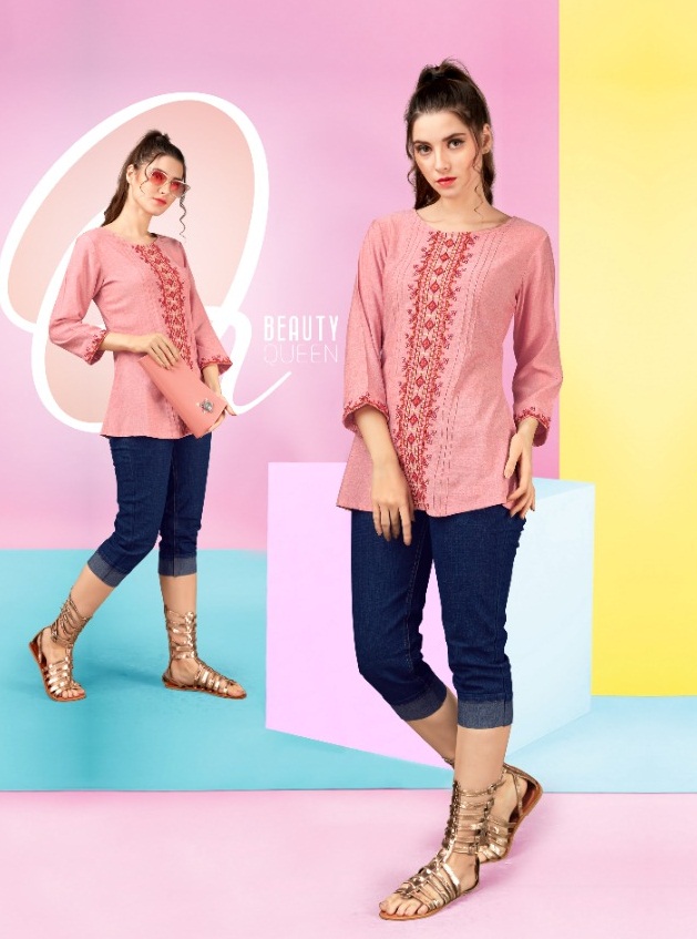 S More  Presents Pom Pom  Party Wear Top  Collection