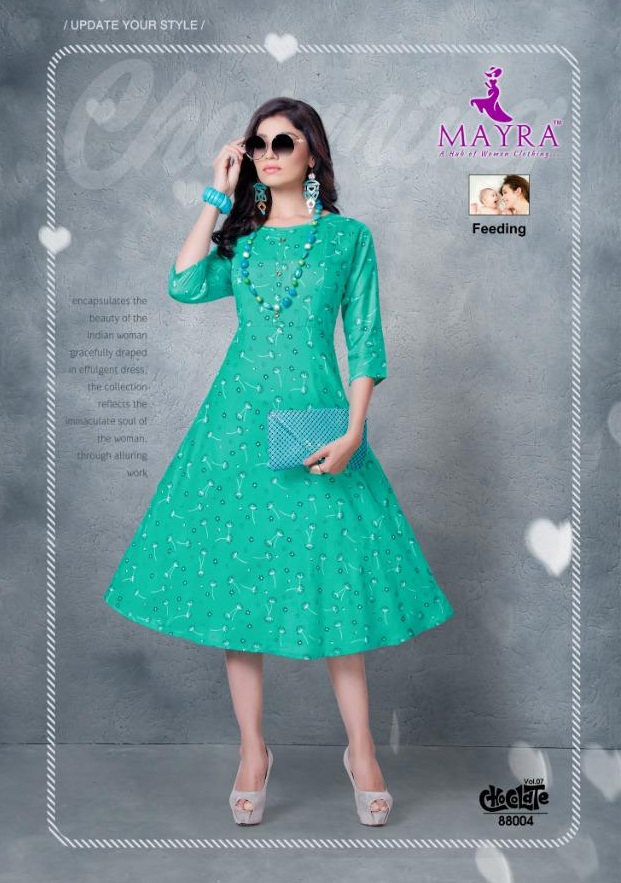 Mayra Presents  Chocolate Vol 7 Designer Kurti Collection