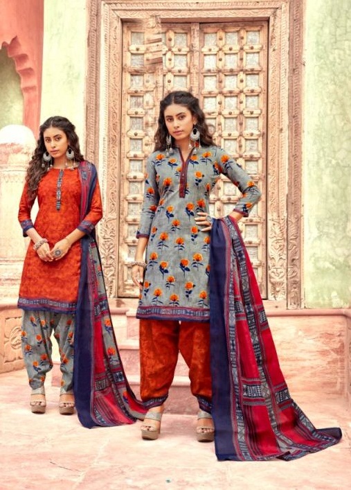 Sweety Presents Non Stop Vol 43 Printed Dress Material