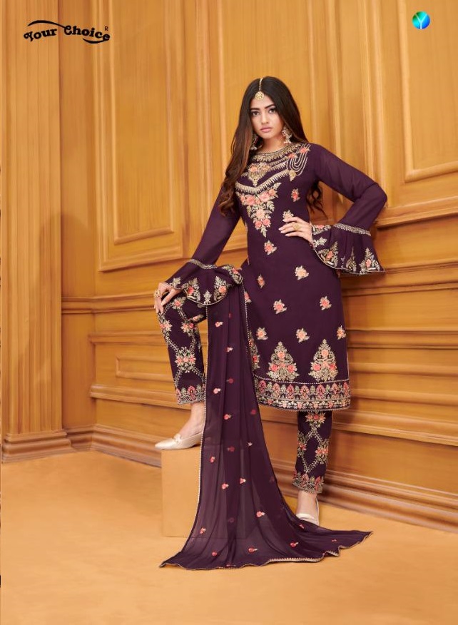 Y.c Presents Shahnaz Designer Salwar Suits Collection