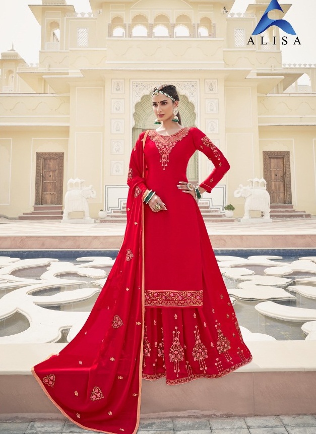 Alisa   Presents Kiara Vol  6 Designer Salwar Suits