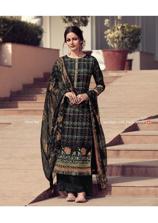 Glossy Presents Paritaa 252 Series Printed Salwar Kameez