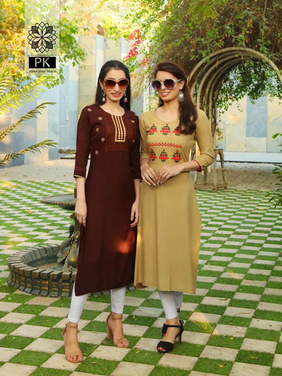 Pk Presents  Class Vol 2 Casual Kurtis Collection