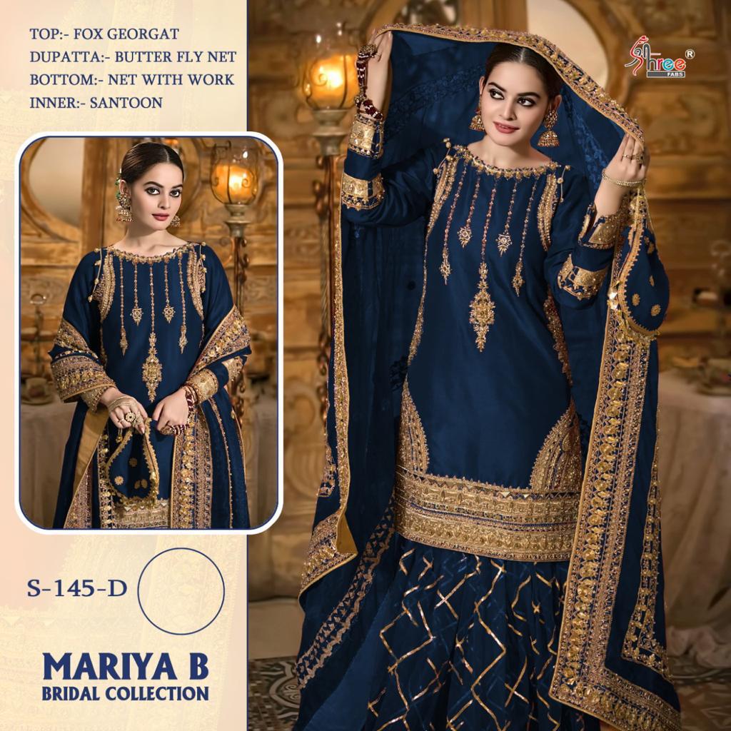Shree Presents Mariya B Bridal Collection Pakistani Salwar Suits