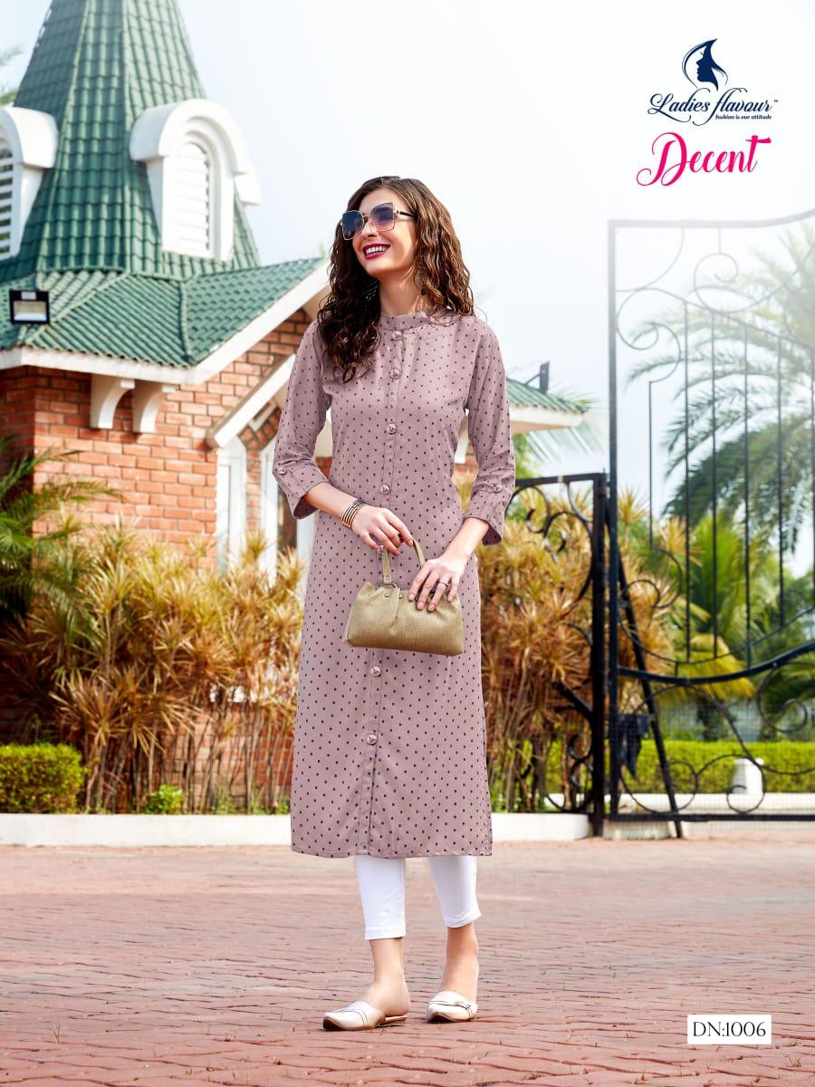 Ladies Flavour presents Decent Ethnic Wear Designer Kurtis Collection