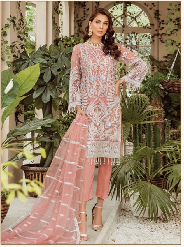 Ramsha Presents  R 291 To 294 Pakistani Salwar Suits Collection