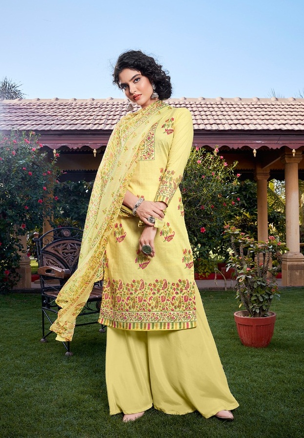 Anita Kesariya  Presents  Simran Digital Print Designer Dress Material