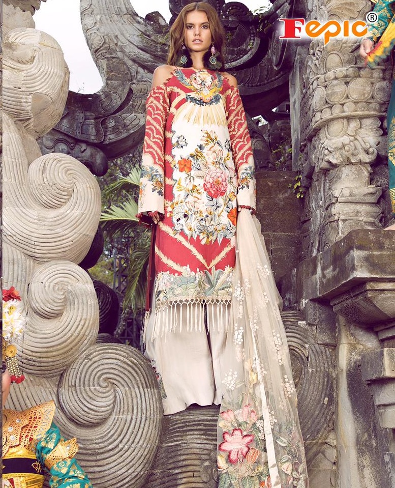 Fepic Presents  Sana Safinaz Wild Flower Pakistani Salwar Suits