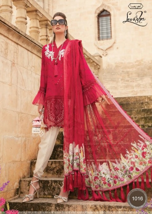 Levisha Presents Maria B Lawn Pakistani Salwar Suits Collection